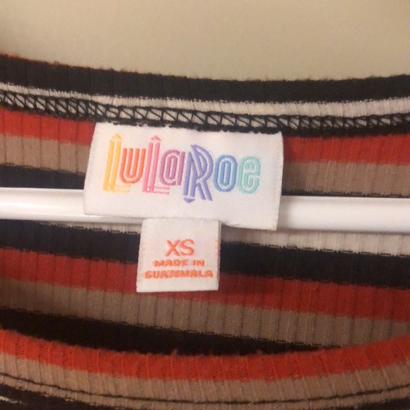 LuLaRoe Stripe Carly Dress - Picture 2 of 4